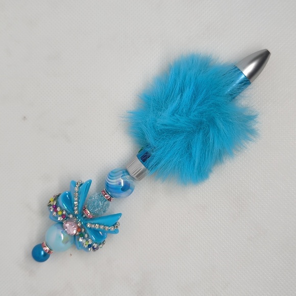 COPY - COPY - Sparkle Bow Furry 4-Color Pen - Pick One! - Picture 10 of 11
